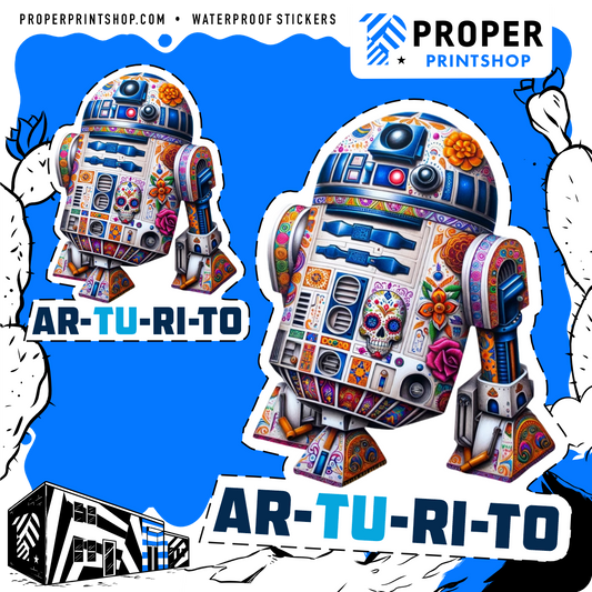 Ar-tu-ri-to Sticker - Proper Printshop