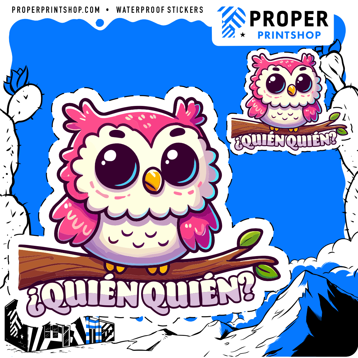Quién Quién Sticker