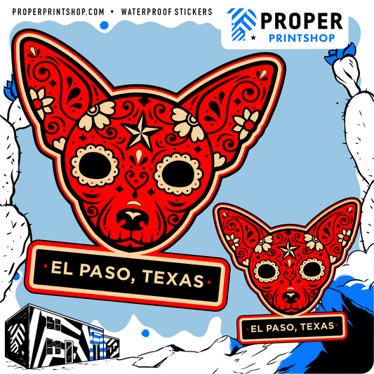 Calahuahua sticker - Proper Printshop