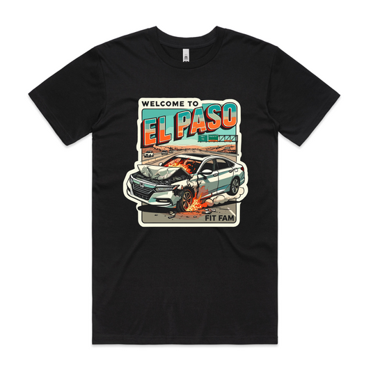 Fit Fam en Fuego tee - Proper Printshop