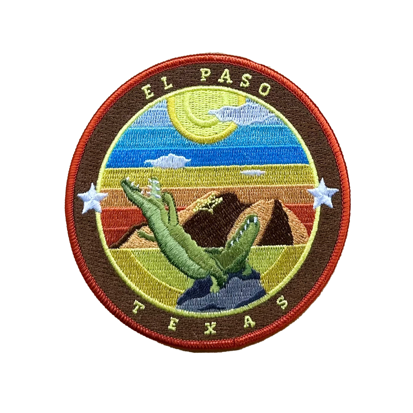 El Paso Iron on Patch