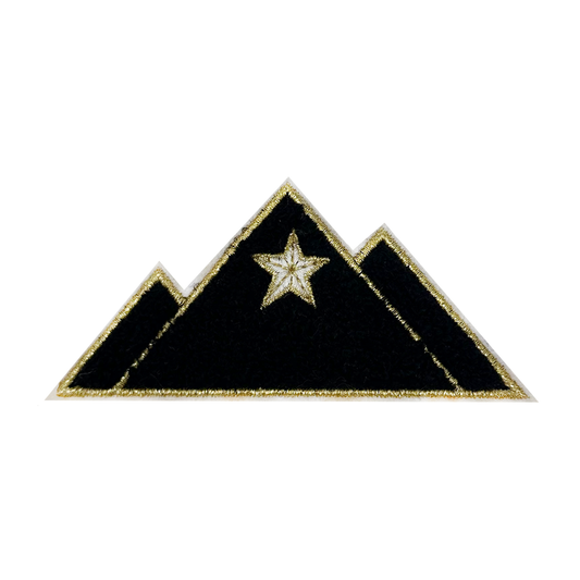 Star Montaña Iron on Patch