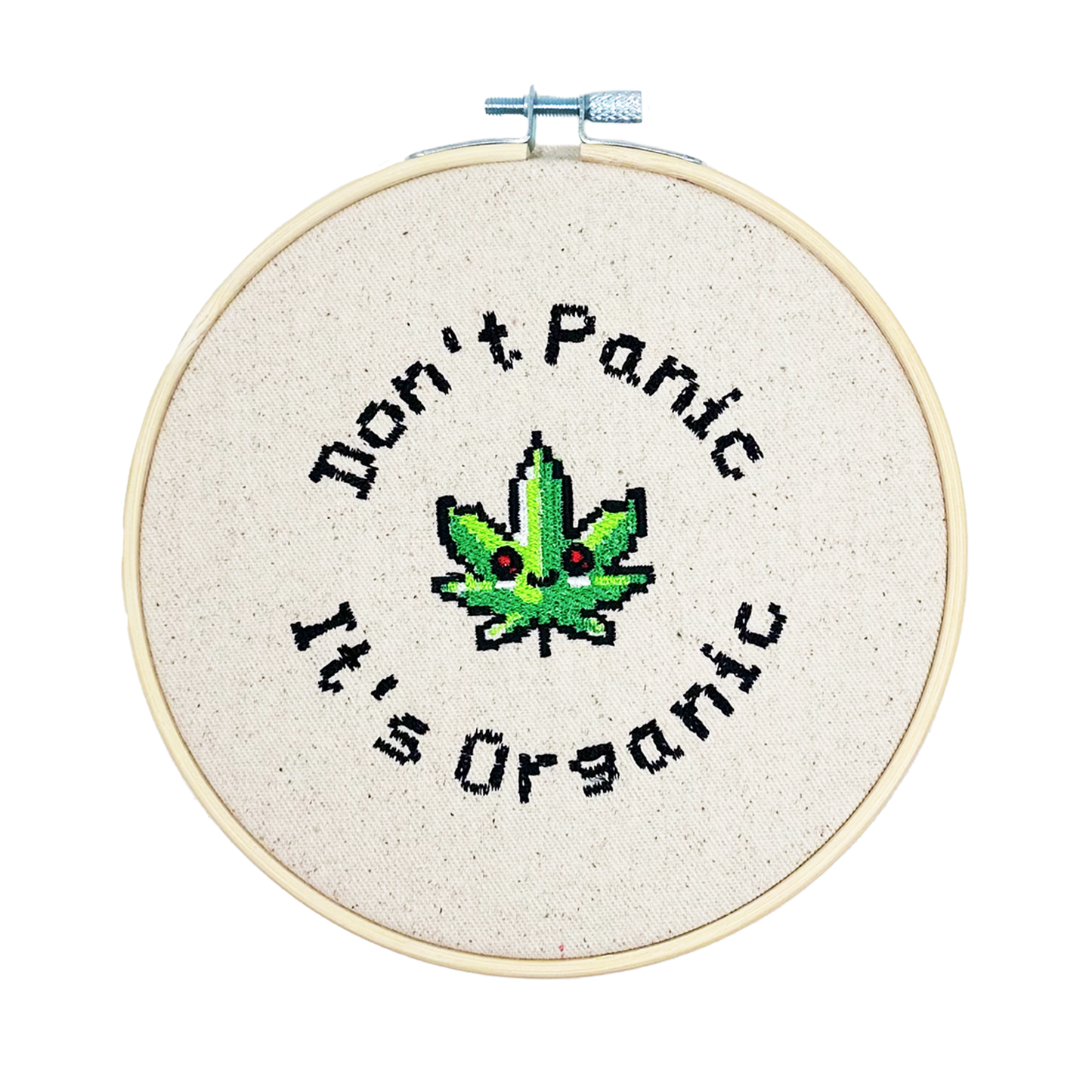 Don't Panic It's Organic Hoop